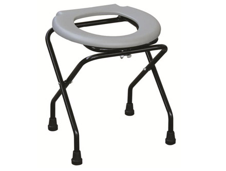 Simple Folding Steel Commode Chair​