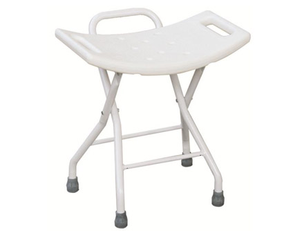 Ergonomically Designed Folding Bathroom Stool