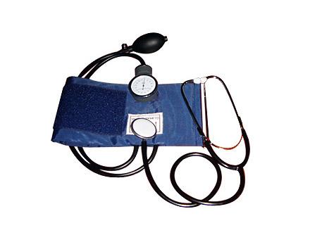 Non-fluid European Sphygmomanometer With Stethoscope