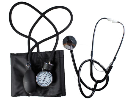 Non-fluid Standard Sphygmomanometer With Stethoscope