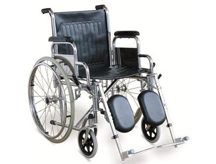 Standard Manual Wheelchair With Detachable Armrests