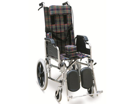 Steel Transport Wheelchair