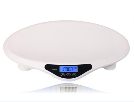 Digital baby scale with music