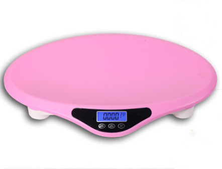 Digital baby scale with music