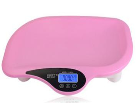 Digital baby scale with music